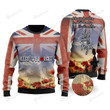 United Kingdom Veterans Ugly Christmas Sweater, All Over Print Sweatshirt