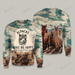 Alpaca Make Me Happy Ugly Christmas Sweater, All Over Print Sweatshirt
