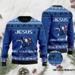 Jesus Has Your Back Judo Ugly Sweater