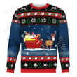Santa 2020 Ugly Christmas Sweater, All Over Print Sweatshirt