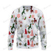 Pitbulls Christmas Time Ugly Christmas Sweater, All Over Print Sweatshirt