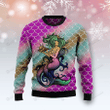 Mermaid Ugly Christmas Sweater, All Over Print Sweatshirt