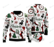 Cute Dog Ugly Christmas Sweater, Cute Dog 3D All Over Printed Sweater