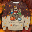 Alpaca Thanksgiving For Unisex Ugly Christmas Sweater, All Over Print Sweatshirt