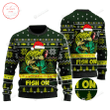 Fish on Christmas Ugly Christmas Sweater, All Over Print Sweatshirt