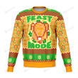 Feast Mode Dank Ugly Christmas Sweater