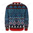 Christ On Bike Ugly Christmas Sweater, All Over Print Sweatshirt