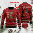 Personalized Us Army Christmas Ugly Sweater