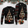 Cow Tree Ugly Christmas Sweater, All Over Print Sweatshirt