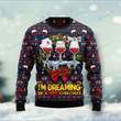 Red Wine 3D Ugly Sweater