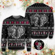 Skull Forever Together For Unisex Ugly Christmas Sweater, All Over Print Sweatshirt
