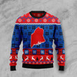 Sweet Home Maine Christmas Ugly Sweater