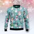 Love Snowman Ugly Christmas Sweater, All Over Print Sweatshirt