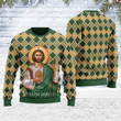 Saint Jude Ugly Christmas Sweater, All Over Print Sweatshirt
