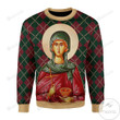 Handmade St. Paraskeve Ugly Christmas Sweater, All Over Print Sweatshirt
