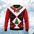 Cowboy Ugly Christmas Sweater, All Over Print Sweatshirt