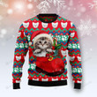 Cat Socks Ugly Christmas Sweater , Cat Socks 3D All Over Printed Sweater