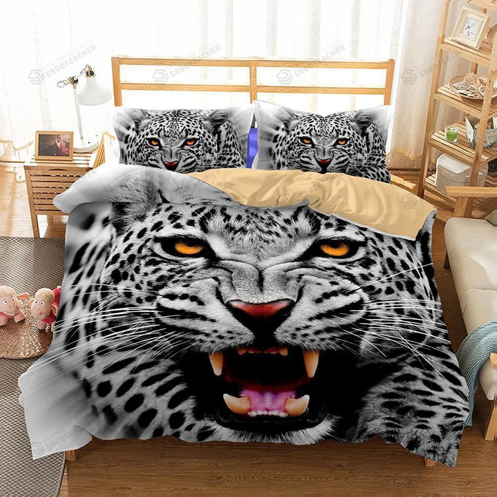 3d Animalnow Leopard Printed Queenize Bed Blanket Pinks Duvet Cover Bedding Set