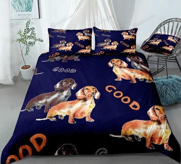 "Good" Sausage Dog  Bed Sheets Spread  Duvet Cover Bedding Sets