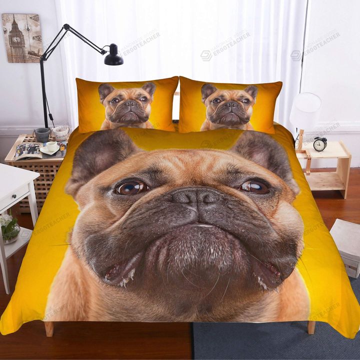 Pug Dog Bed Sheets Spread  Duvet Cover Bedding Sets