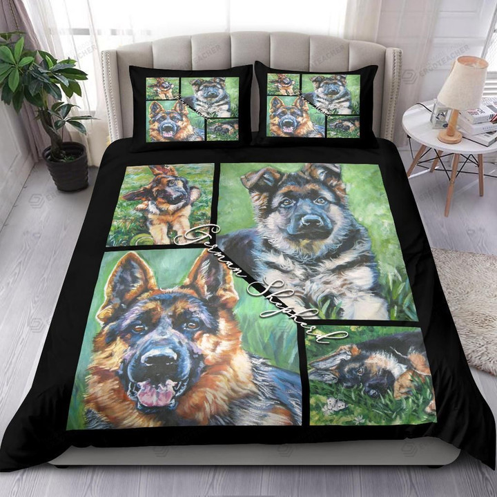 German Shepherd Dog Bed Sheets Spread  Duvet Cover Bedding Sets