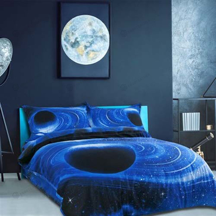 Blue Planet Bed Sheets Duvet Cover Bedding Set