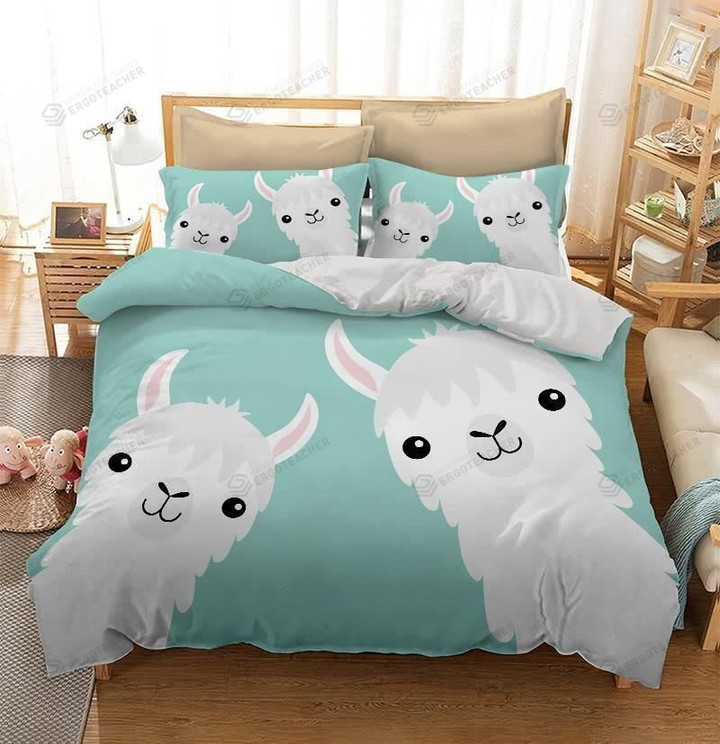 Two Alpacas Bed Sheets Duvet Cover Bedding Sets