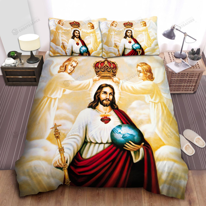 Putting A Crown On His Head  Bed Sheets Spread  Duvet Cover Bedding Sets