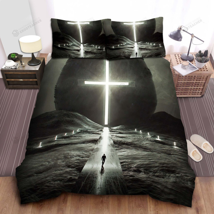 Toward The Cross Bed Sheets Spread  Duvet Cover Bedding Sets