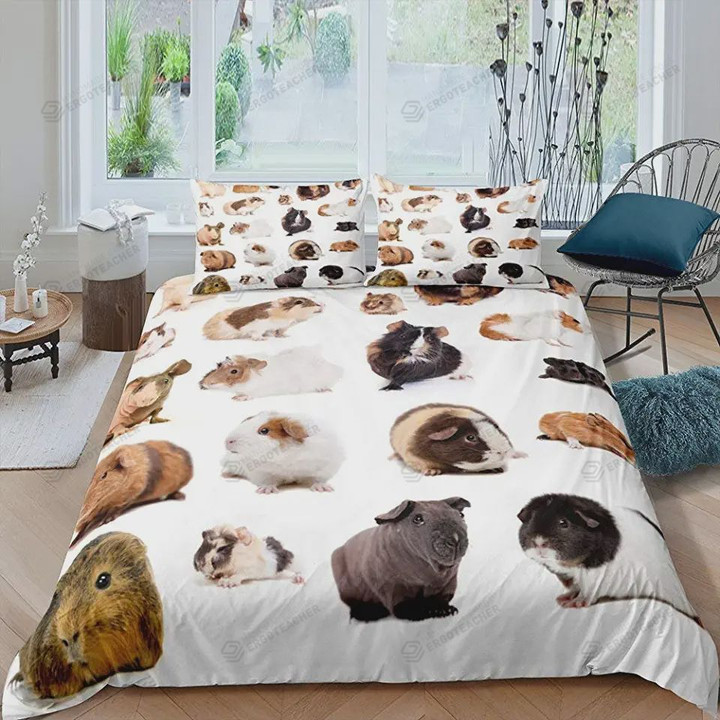 Guinea Pigs Cute Bed Sheet Duvet Cover Bedding Sets