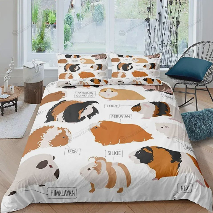 Types Of Guinea Pig Bed Sheet Duvet Cover Bedding Sets