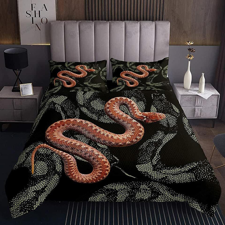 Adult Snake Bed Sheet Duvet Cover Bedding Sets