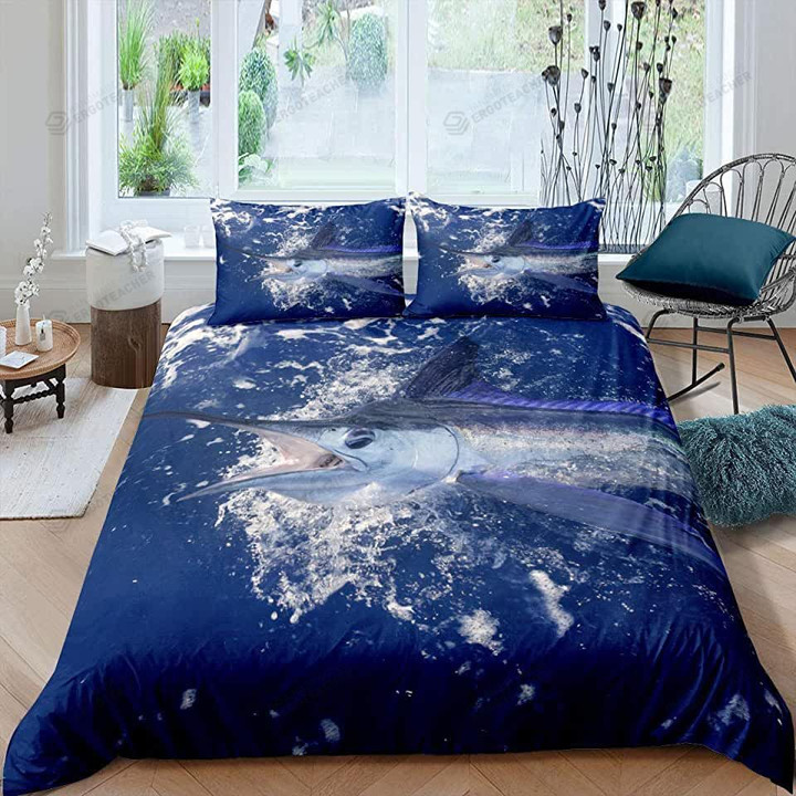 Marlin Swordfish Bed Sheets Duvet Cover Bedding Sets