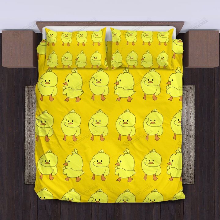 Cute Duck Bed Sheets Duvet Cover Bedding Sets