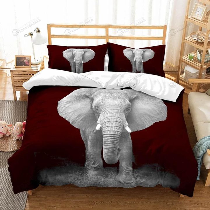 White Elephant Bed Sheets Duvet Cover Bedding Sets