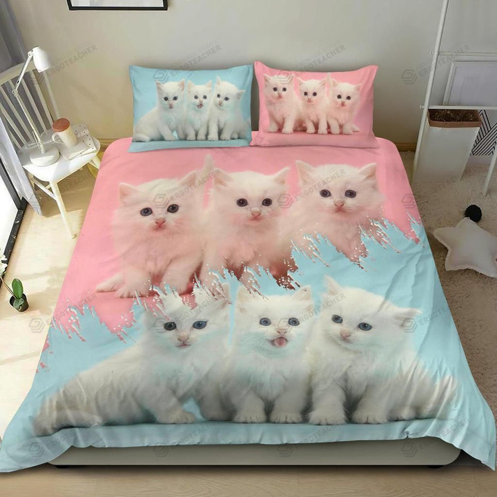 Lovely Kittens Bed Sheets Duvet Cover Bedding Sets