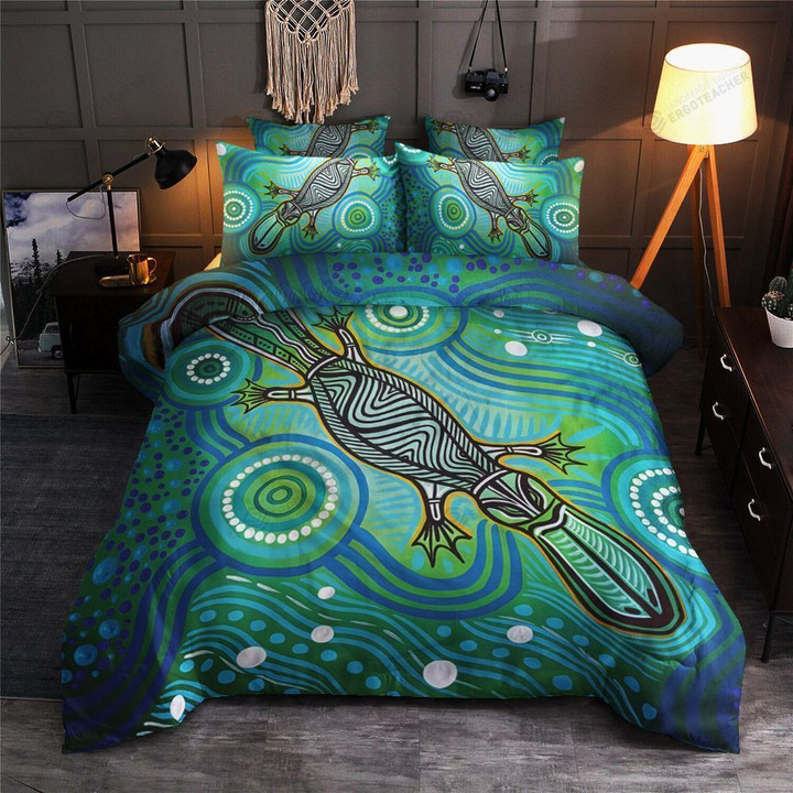 Platypus Pattern Bed Sheets Duvet Cover Bedding Sets
