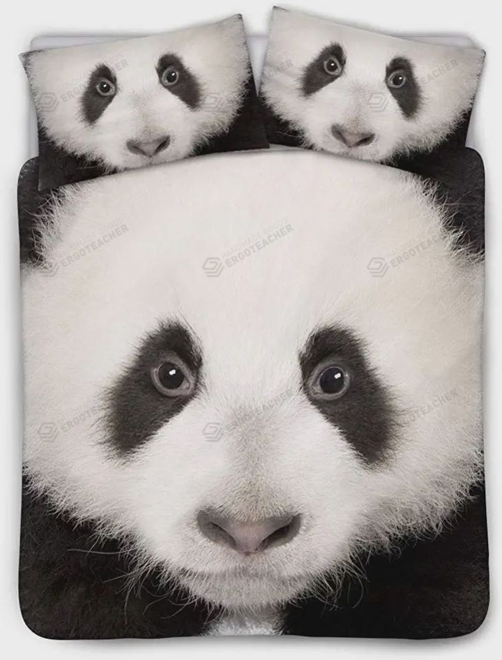 3D Panda Bed Sheets Duvet Cover Bedding Sets