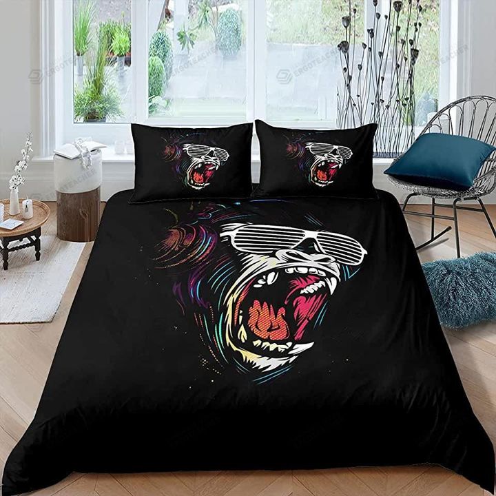 Monkey Hip Hop Bed Sheets Duvet Cover Bedding Sets