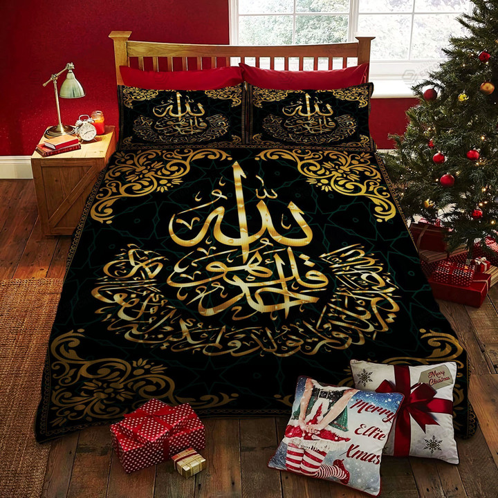 Islamic Symbol Bed Sheets Duvet Cover Bedding Set