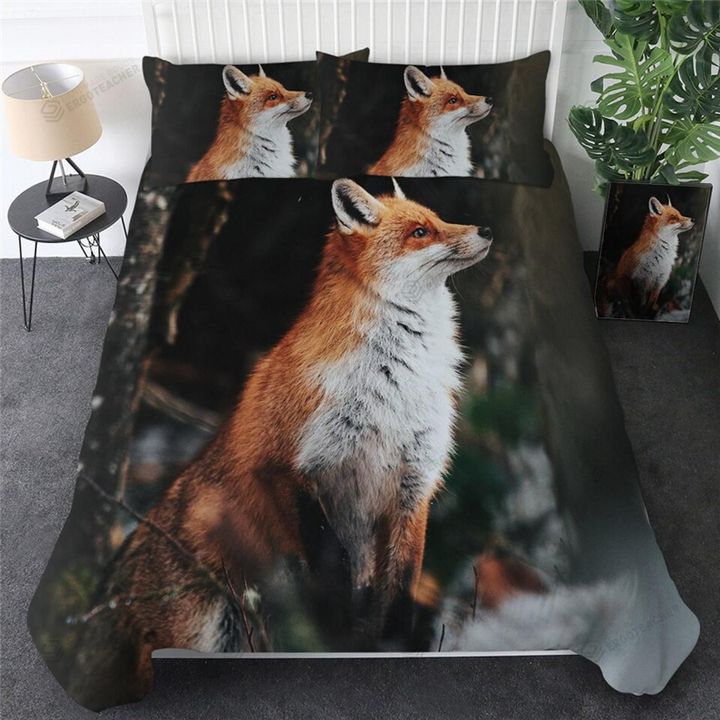 Fox Wild Animal Bed Sheets Duvet Cover Bedding Sets