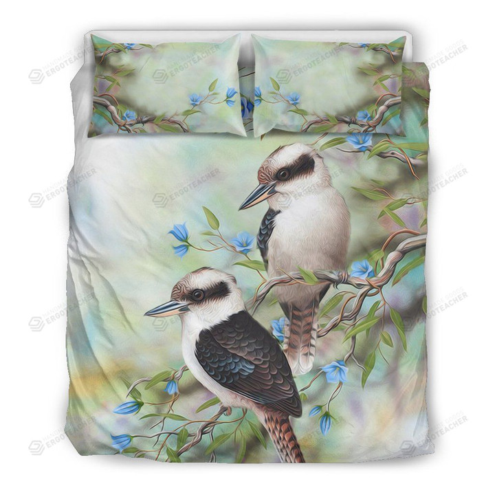 Australia Kookaburra Birds Bed Sheets Duvet Cover Bedding Set Great Gifts For Birthday Christmas Thanksgiving