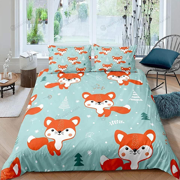 Cartoon Squirrel Cute Bed Sheets Duvet Cover Bedding Sets