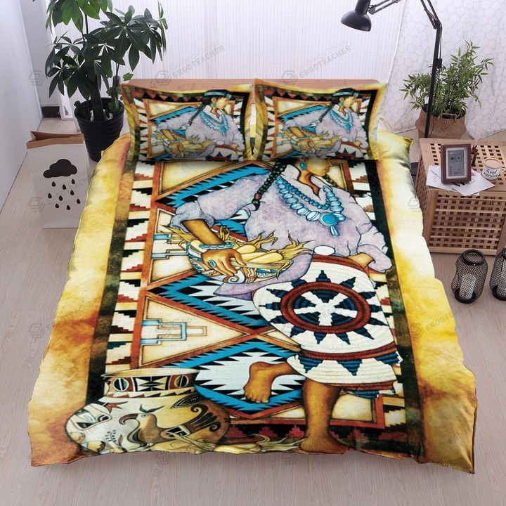 Native American Bed Sheets Duvet Cover Bedding Set Great Gifts For Birthday Christmas Thanksgiving