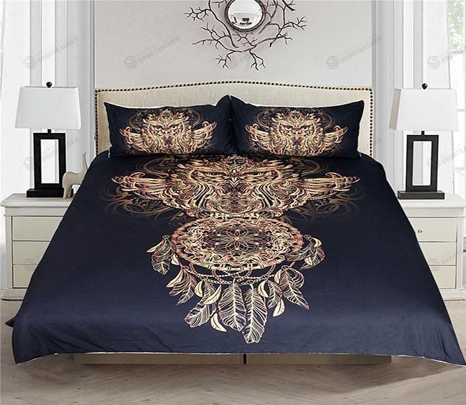 Owl Wind Bed Sheets Spread Duvet Cover Bedding Set