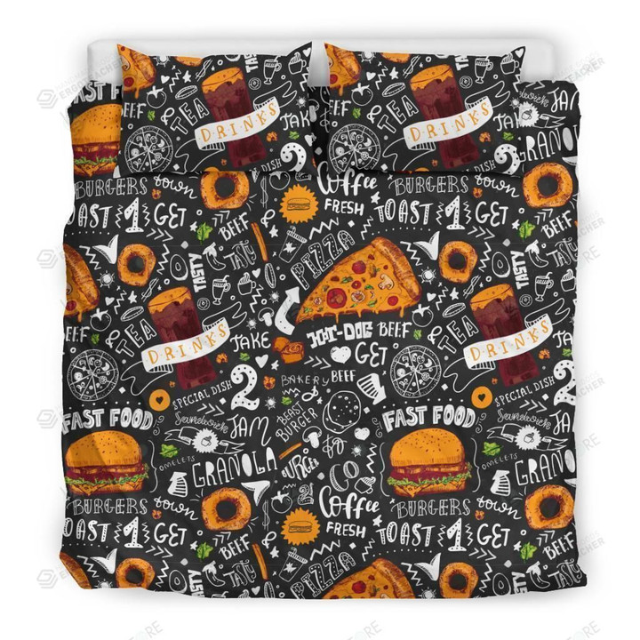 Fastfood Bed Sheets Duvet Cover Bedding Set Great Gifts For Birthday Christmas Thanksgiving