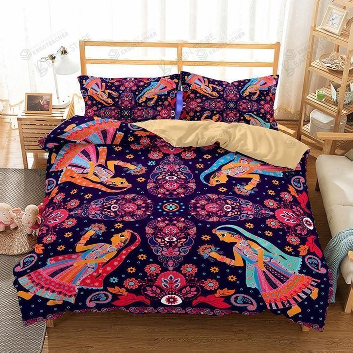 Bohemian Pattern Bed Sheets Duvet Cover Bedding Set Great Gifts For Birthday Christmas Thanksgiving