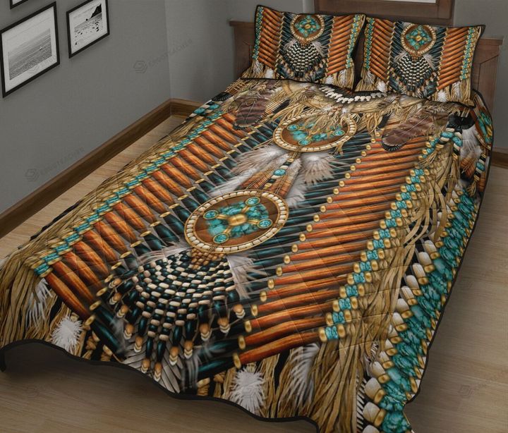 Native American Style Quilt Bed Set