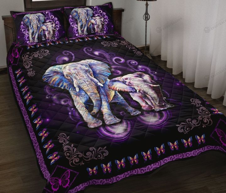 Elephant I Am An Elephant Quilt Bedding Set