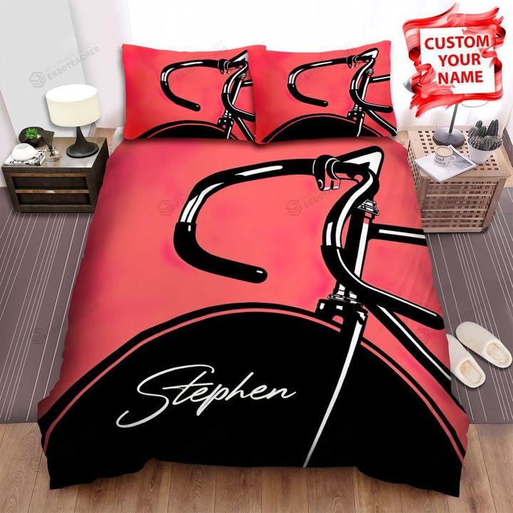 Cycling Close-Up Bicycle Art Bed Sheets Spread  Duvet Cover Bedding Sets